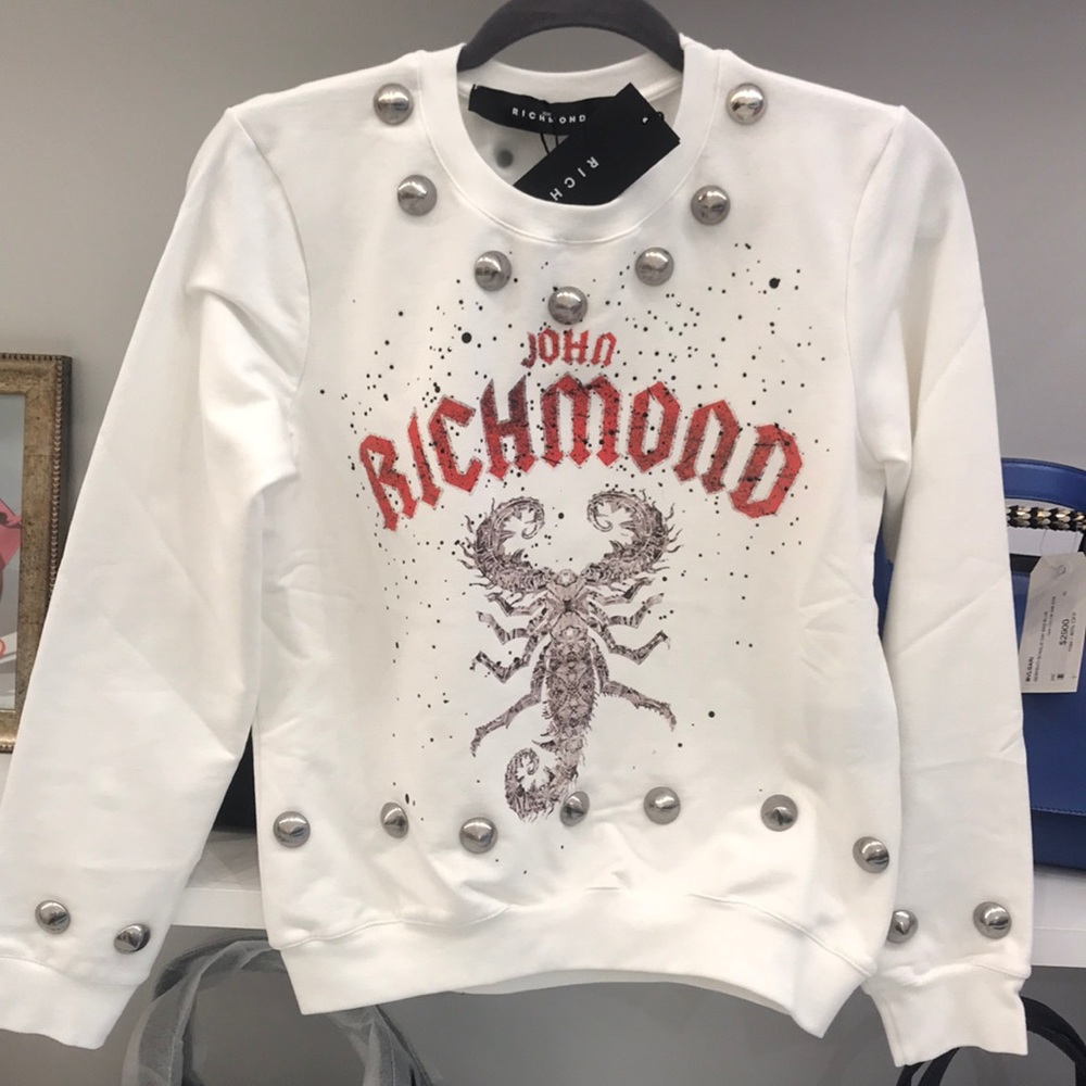 BRAND NEW & AUTHENTIC! Richmond Fazenda sweatshirt